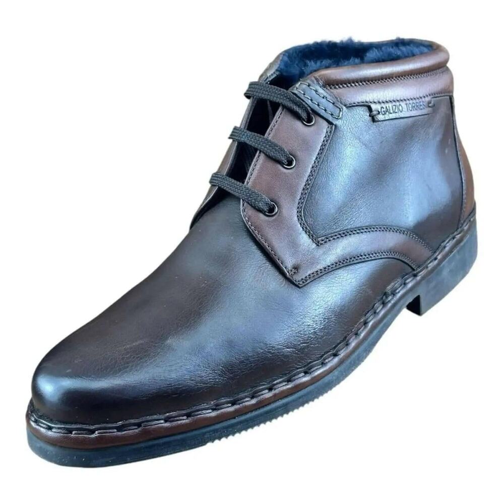 Galizio Torresi Men size 8.5-9  Goring Burnt Oxford  Boot  Brown Leather